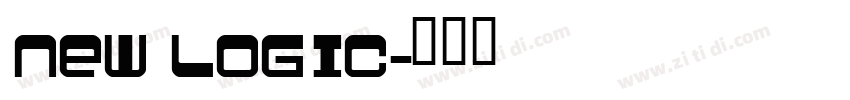 New Logic字体转换